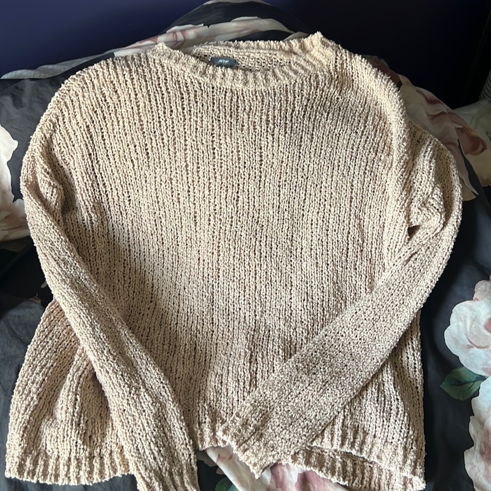 Never worn light pink aerie sweater